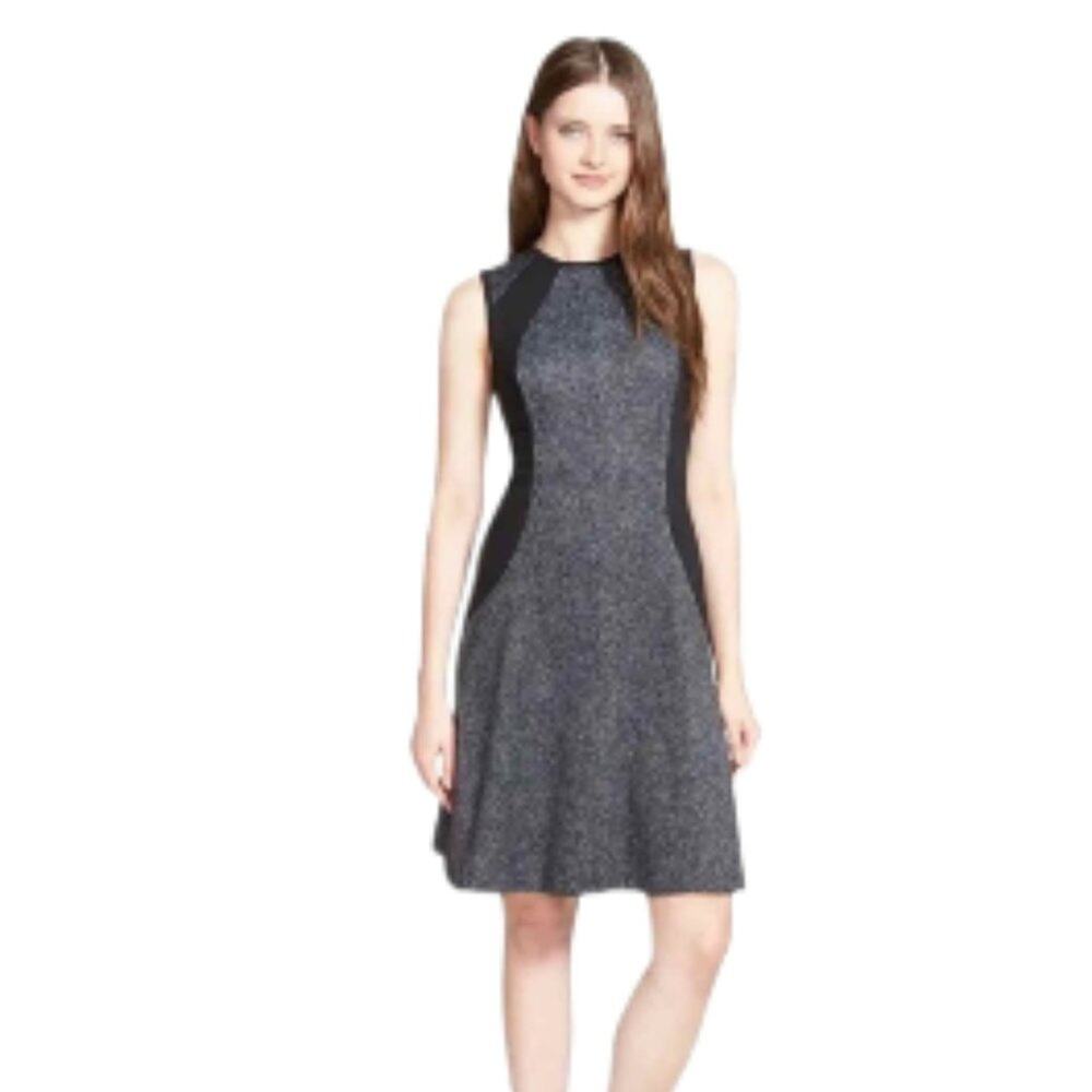 Michael Kors black and gray fitted dress size 00
